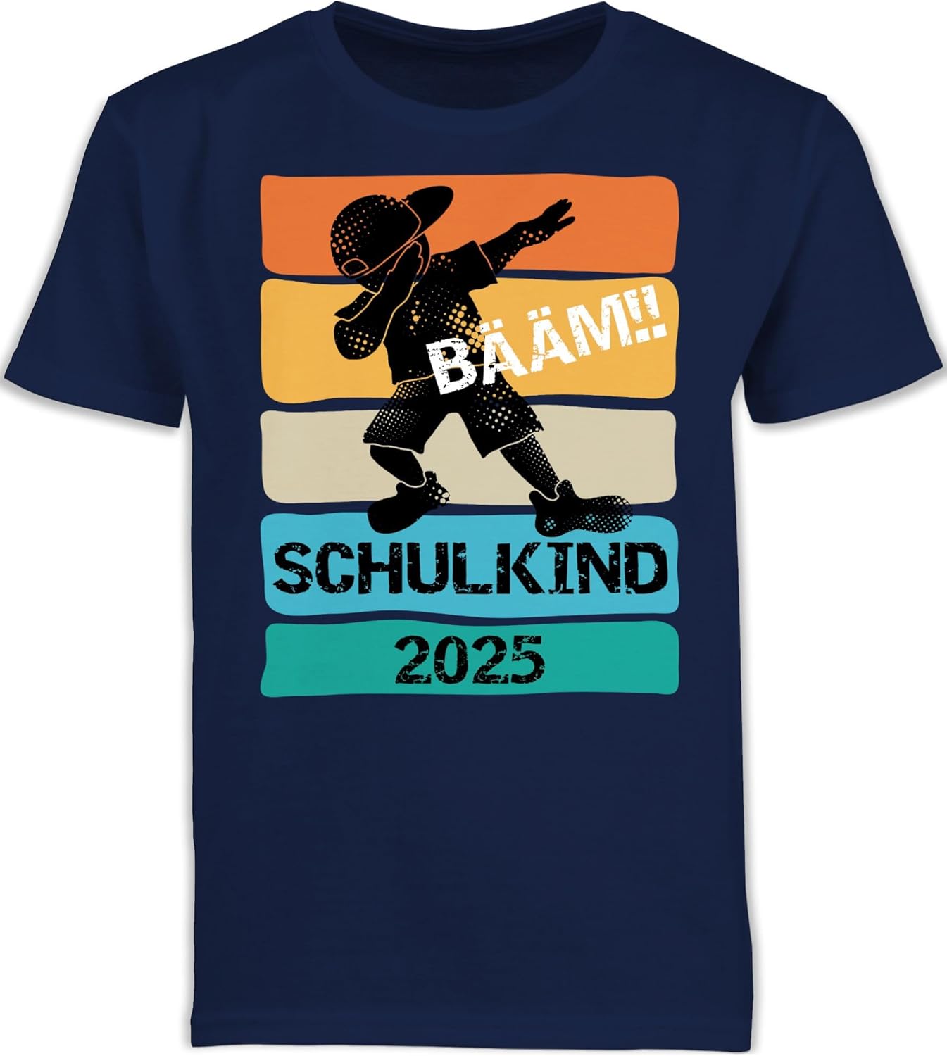 Personalisiertes Einschulungs T-Shirt - Bääm Schulkind Mit Namen