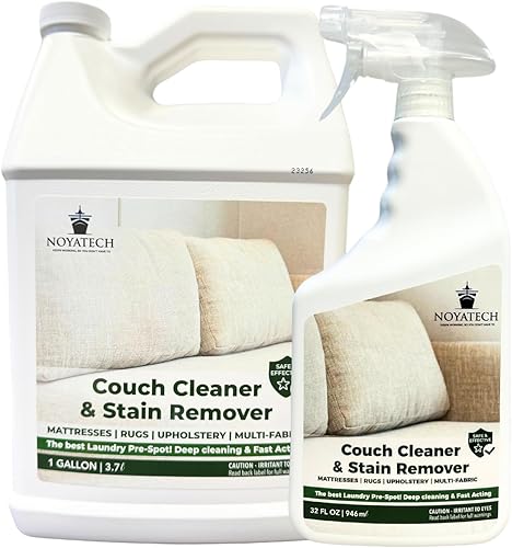 NOYATECH Limpiador de sofás y quitamanchas. Rápido, fácil. Eficaz. Para sofás, tapicería de automóviles, alfombras, alfombras, sillas, todos los