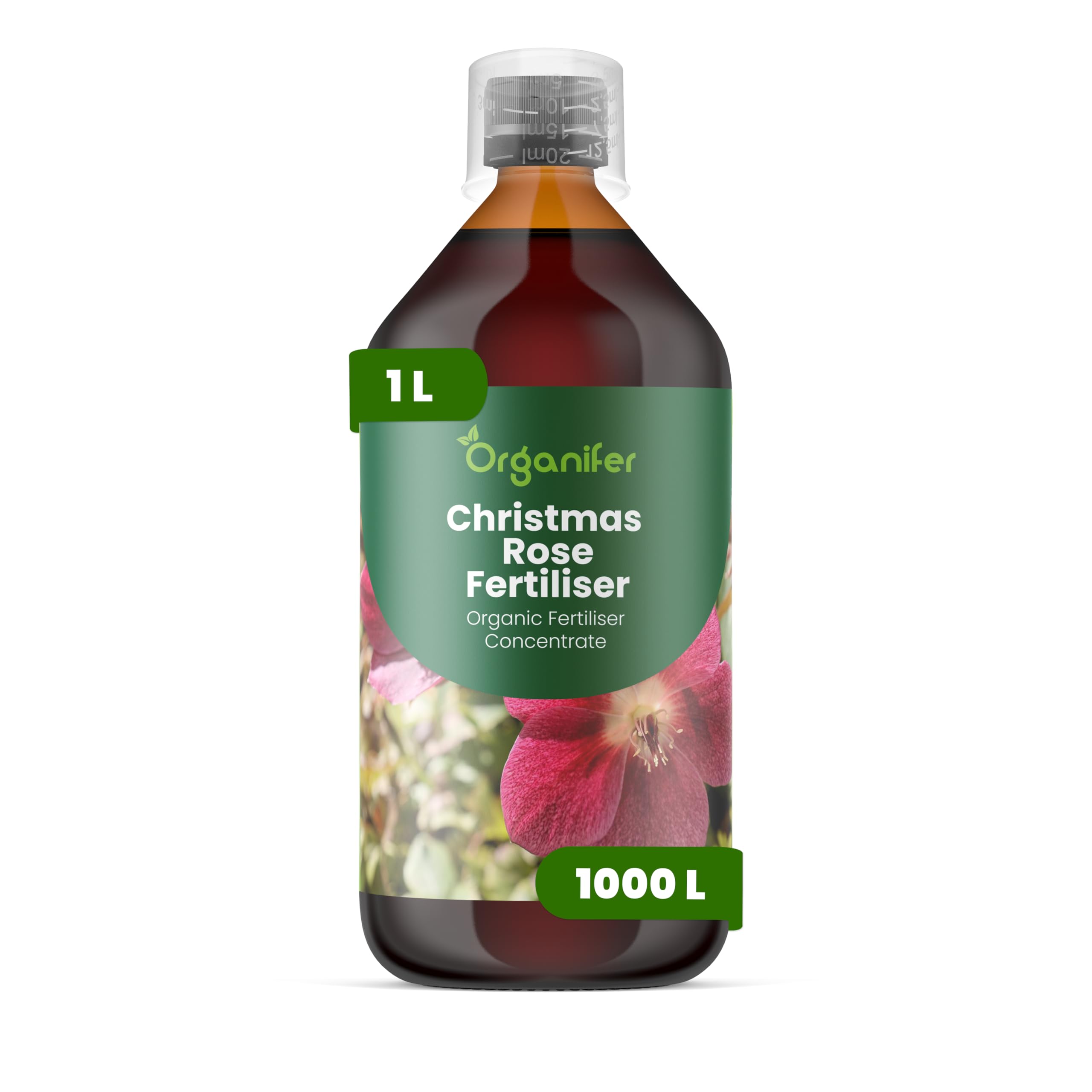 Fertilizante Líquido - 1L - Para Rosas De Navidad - NPK 3-4-3