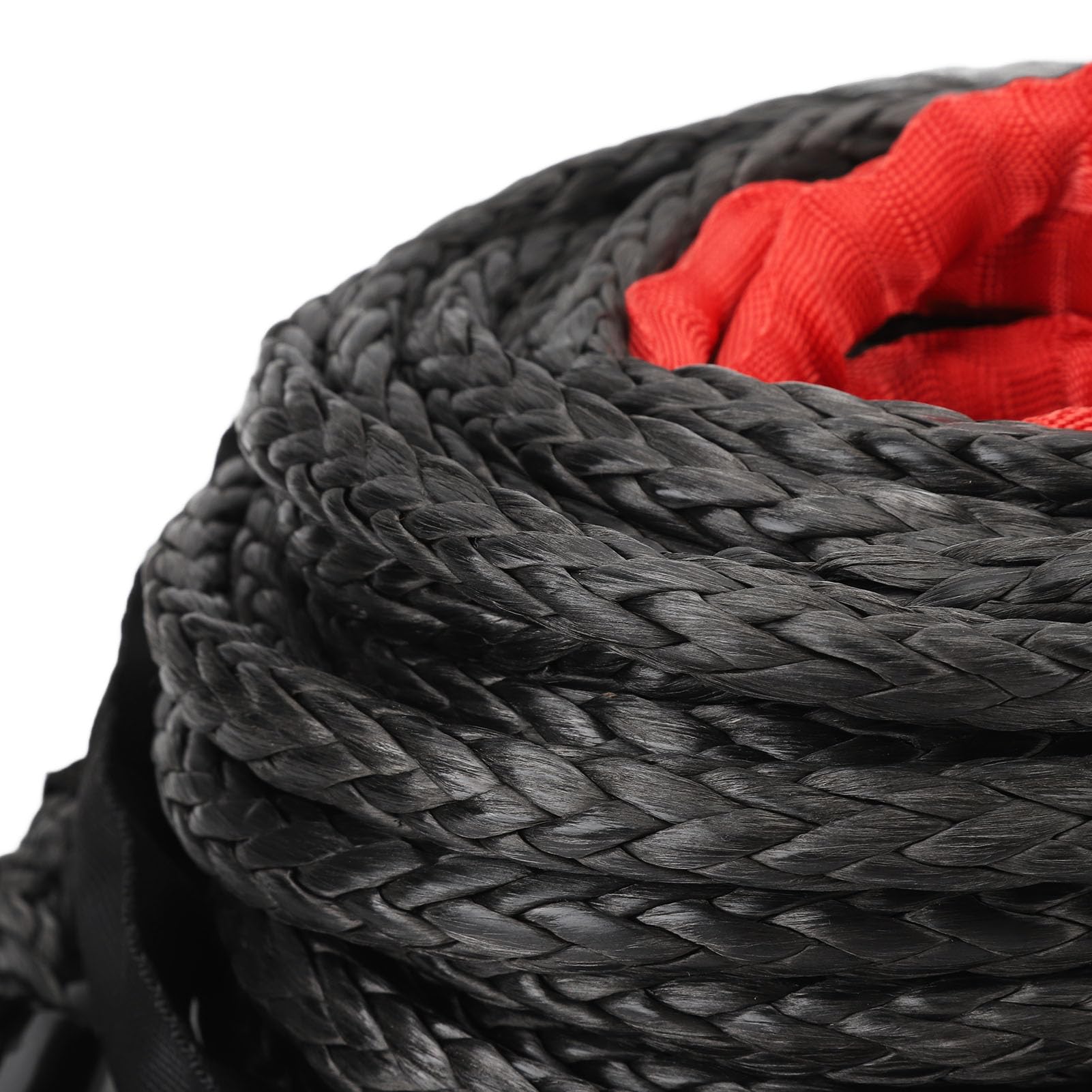 Cable Sintético Duradero 7,5T de Cuerda de Cabrestante para Entusiastas del Aire Libre, Vehículo Todoterreno 4WD