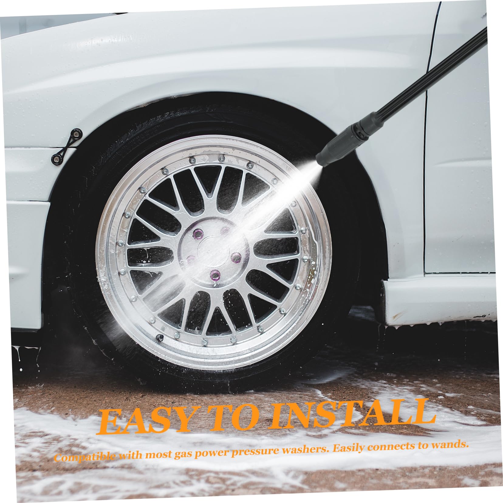 Hemoton 1 Set Car Power Washer Spray Pressure Washer Parts for 2200psi Interface