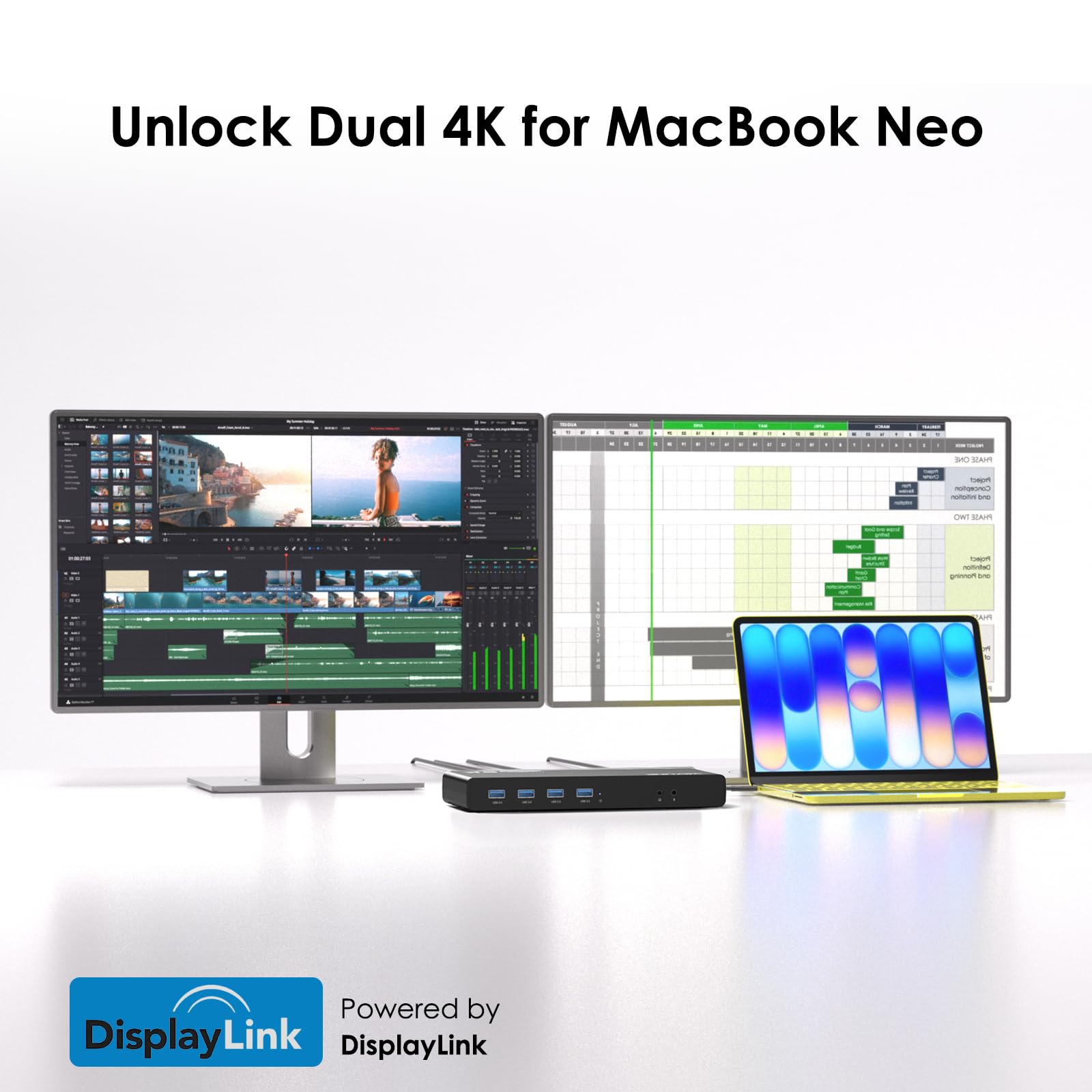 Amazon.com: DisplayLink Universal Docking Station,WAVLINK 15-in-1