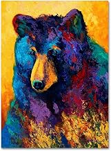 Trademark Fine Art ALI10544-C3547GG Bear Pause by Marion Rose, Canvas Wall Art, 35x47"
