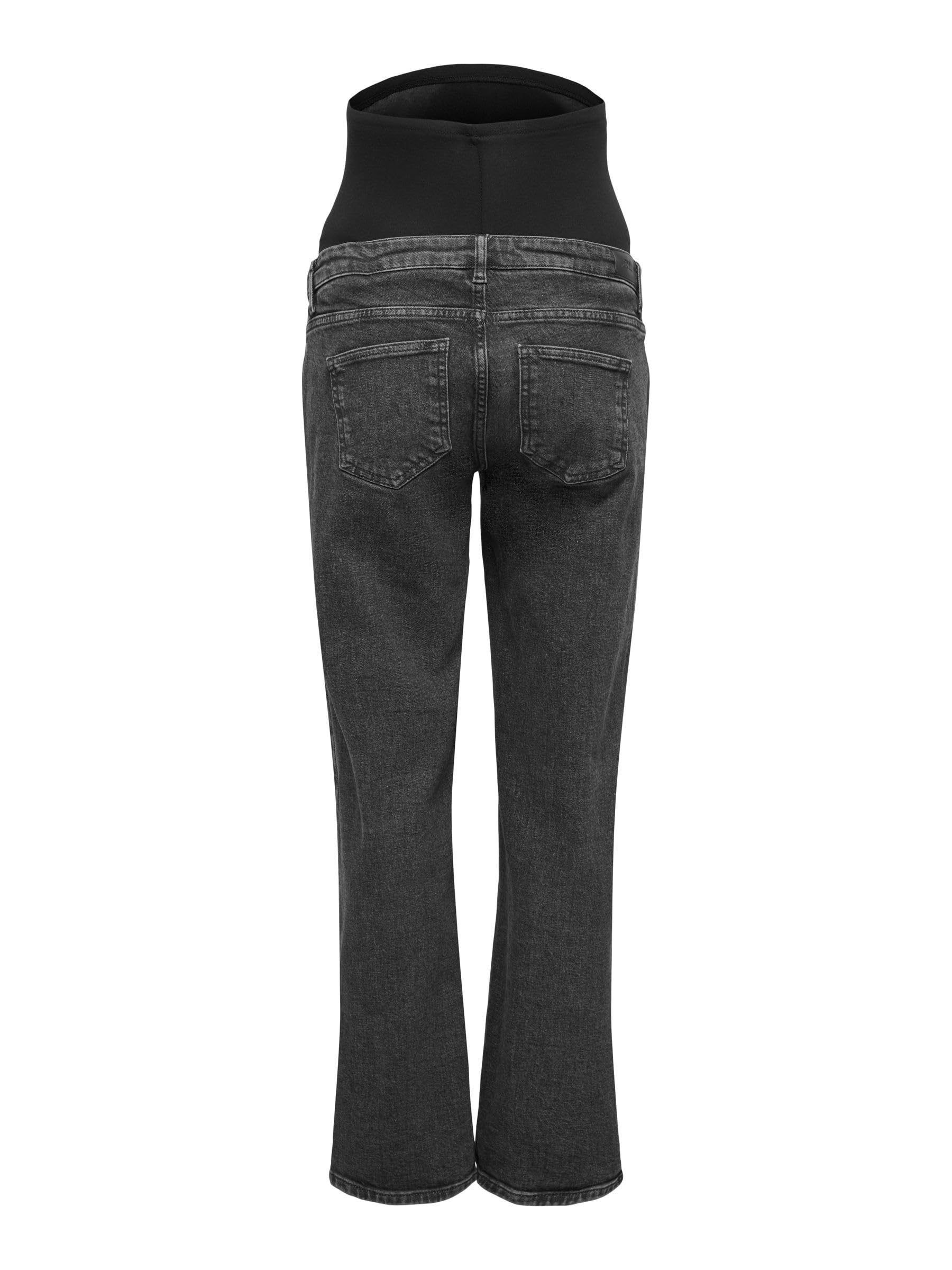 ONLY OLMJUICY Jean pour femme avec jambes larges Taille haute Coupe droite