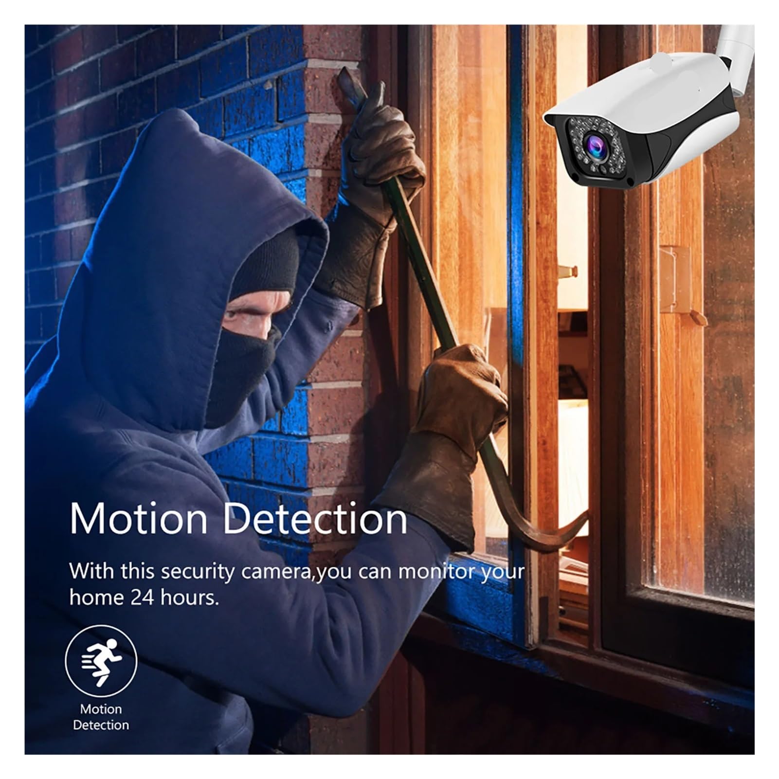 2MP 1080P Filaire intérieur extérieur