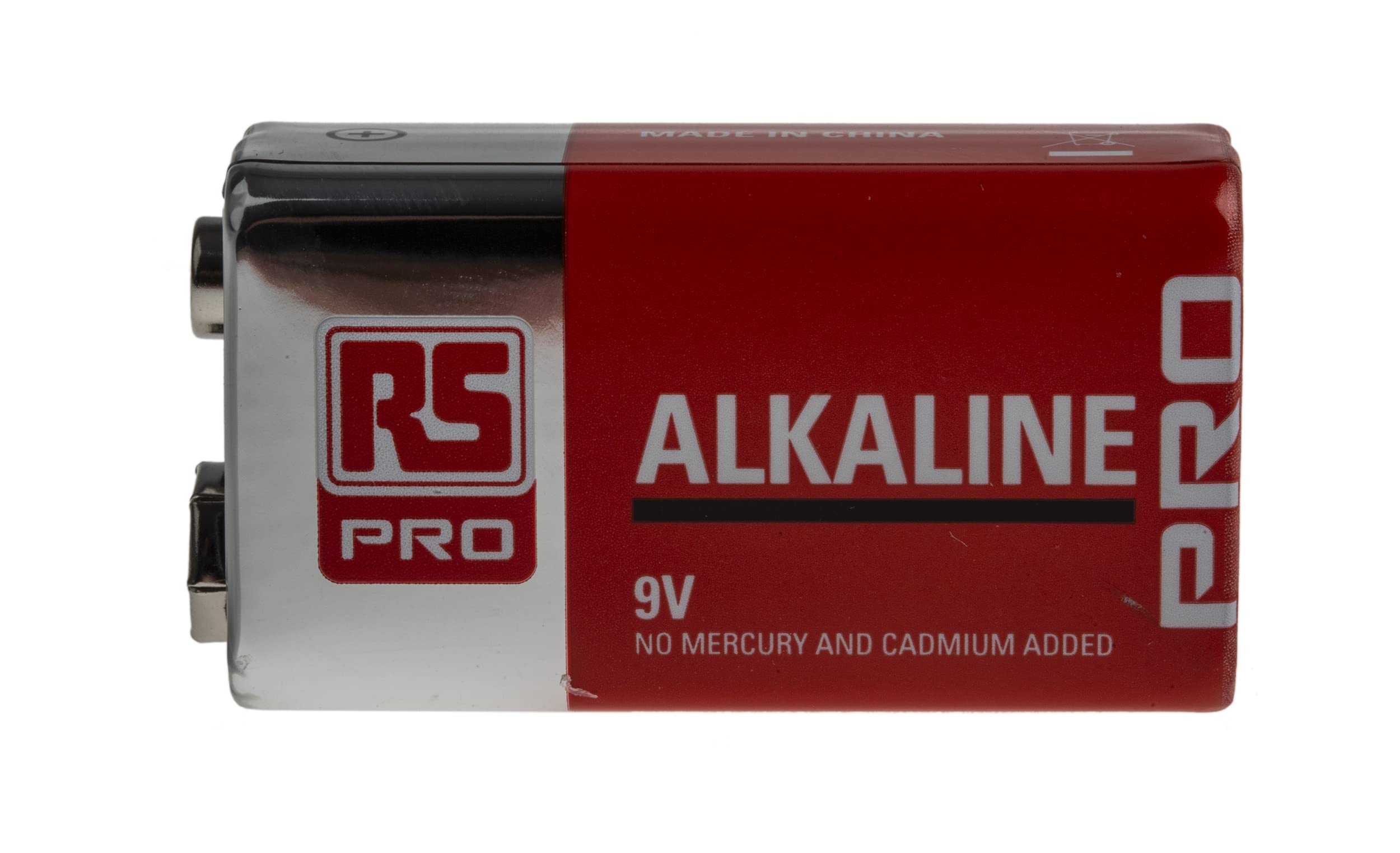 Pilas de 9 V Alcalino PP3, Paquete de 15 Unidades