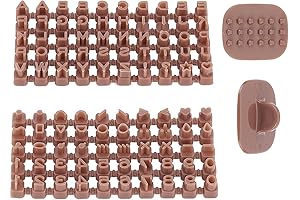 CRASPIRE Clay Letter Cutters Set