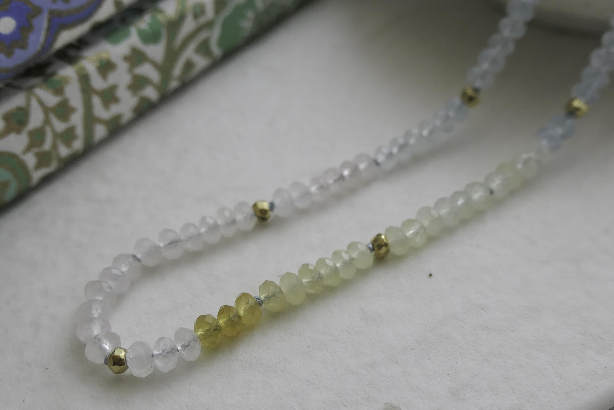 Sophia Rose Collana Berillo Multicolore Donna Pietre Naturali
