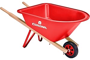 Corona Kids Poly Wheelbarrow Lightweight, Colorful, & Easy to Use