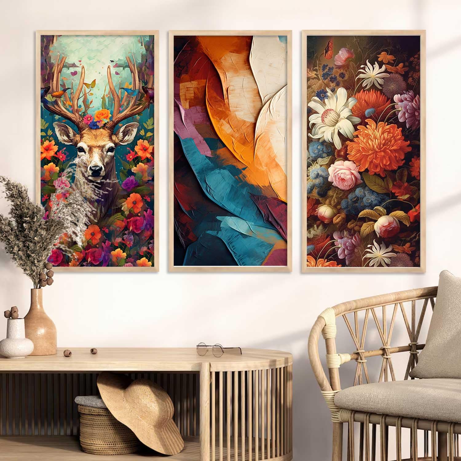 Modern Wall Art Prints - Abstract Paintings -5 Modern Wall Art Prints - Abstract Paintings -5
