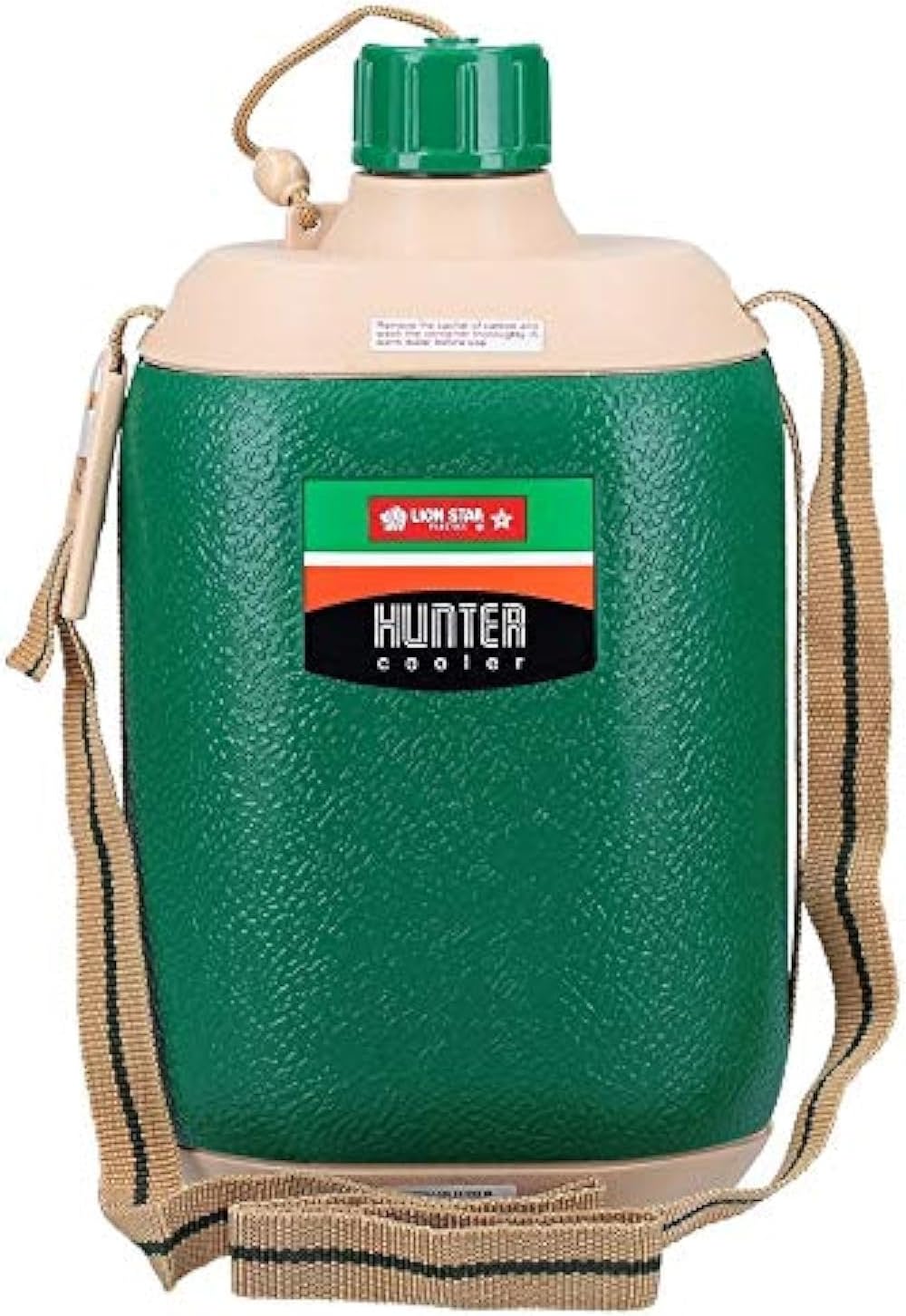 HU-2 Hunter Water Bottle 1000ml, Green