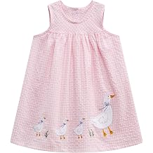 Ohrwurm Toddler Girls Cotton Summer Dress Cartoon Print Short Sleeve Dresses Casual Jersey Sundress Playwear Outfits