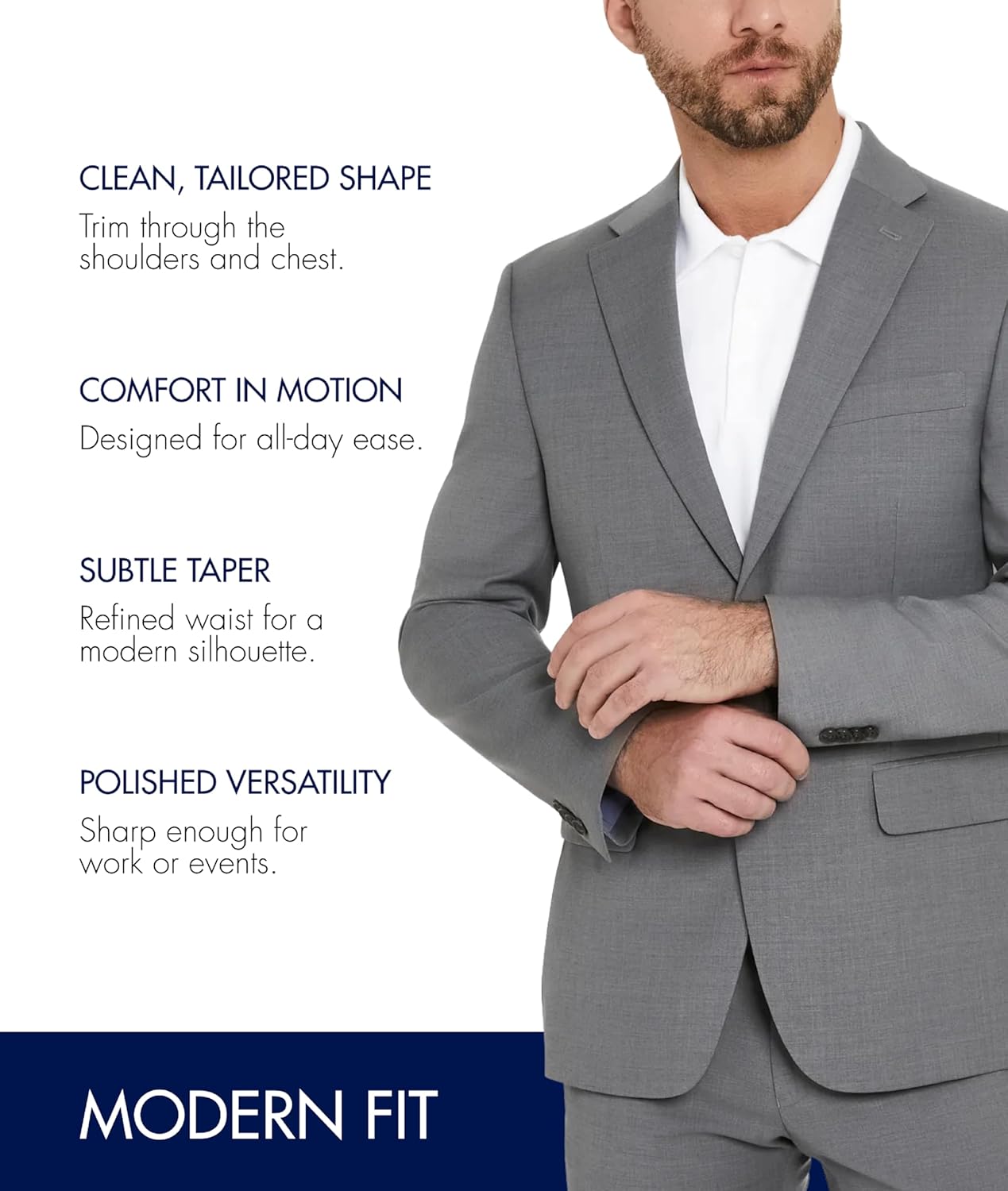 Tommy Hilfiger TH Flex Modern Fit Suit Separates - Image 2