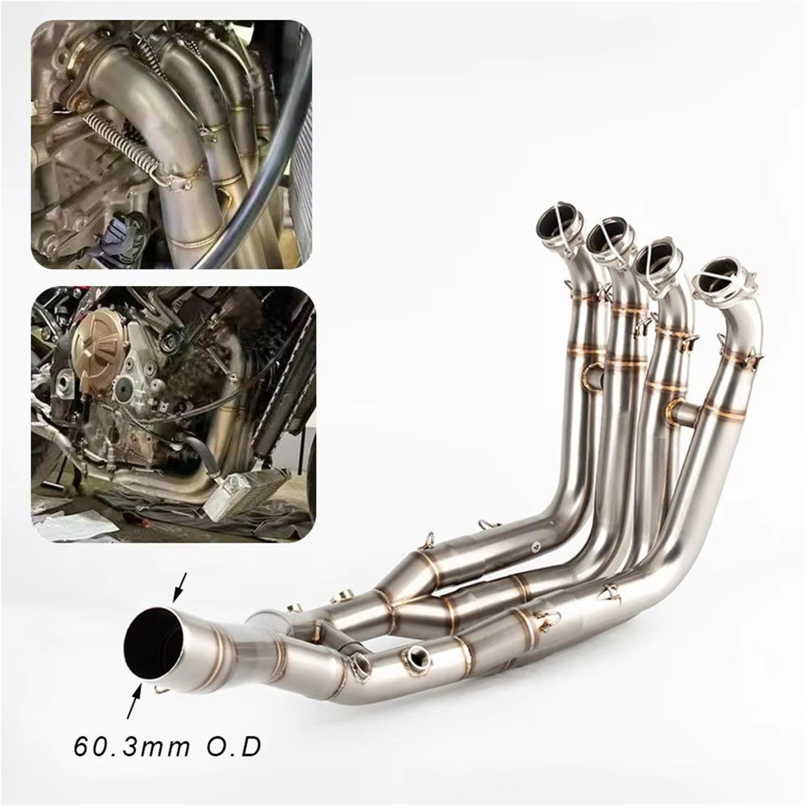 Scarico Per BMW Per S1000R Per S1000RR 2019-2025 Marmitta Moto