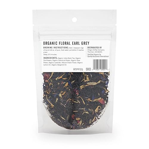 Miniatura 4 de Allegro Tea bayas de hibisco carmesí té de hojas sueltas 1 onza