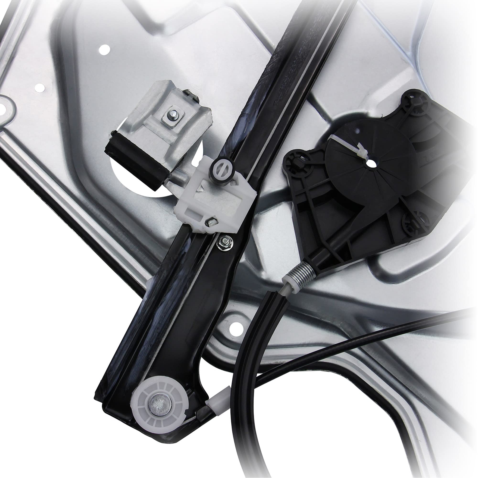 1x Elevalunas eléctrico delantero derecho con placa atornillable