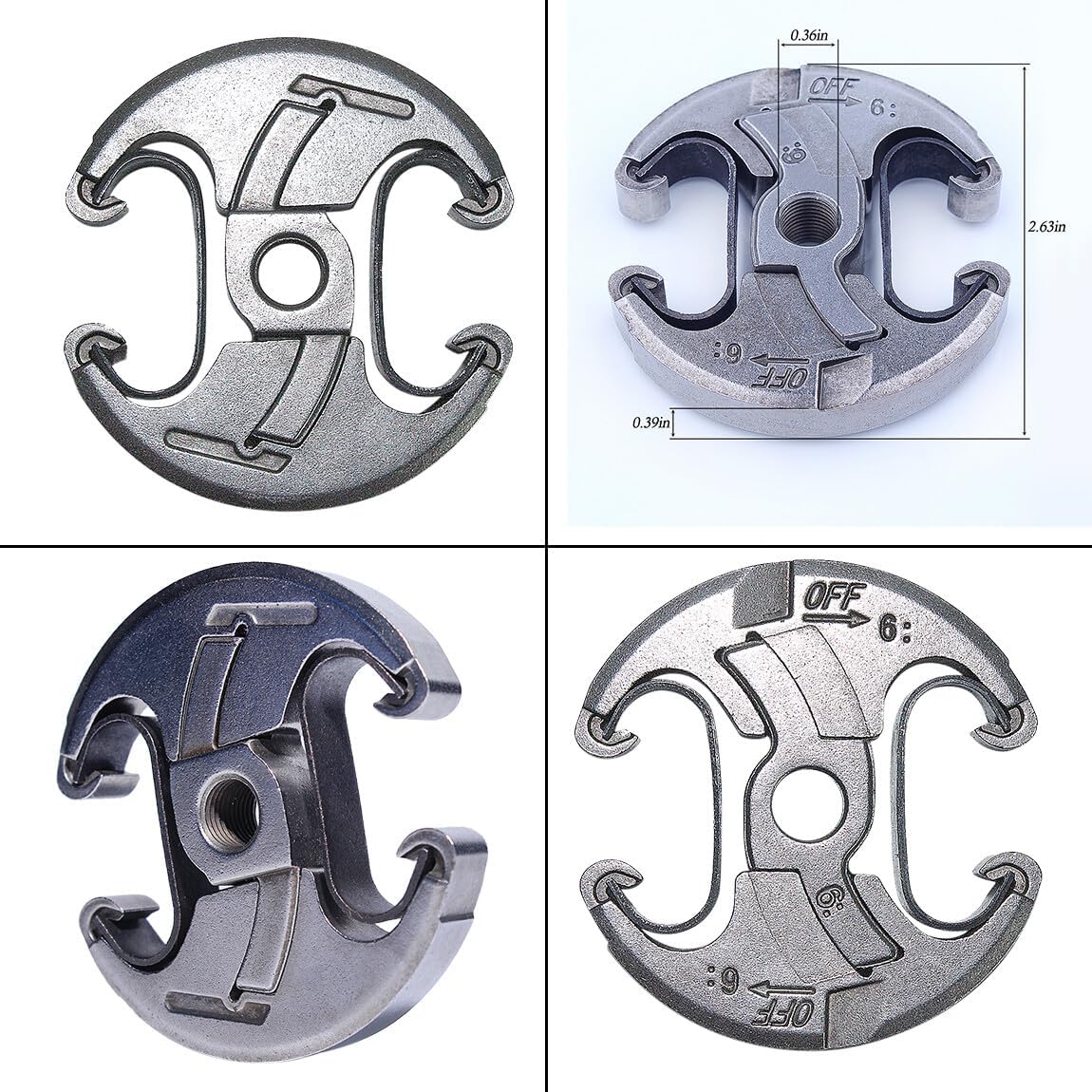 Genuine 3/8-7 Tooth Clutch Drum Rim Sprocket Bearing for Husqvarna 450 455 460 537291602 OEM Replacement