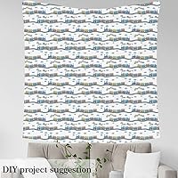 Vista 151 de Mexican African Pattern Fabric by The Yard,Tribal Ethnic Abstract Art Outdoor Decor,Aztec Style Modern Style,Exotic Room Decor Fabric,2 Yards,72" L