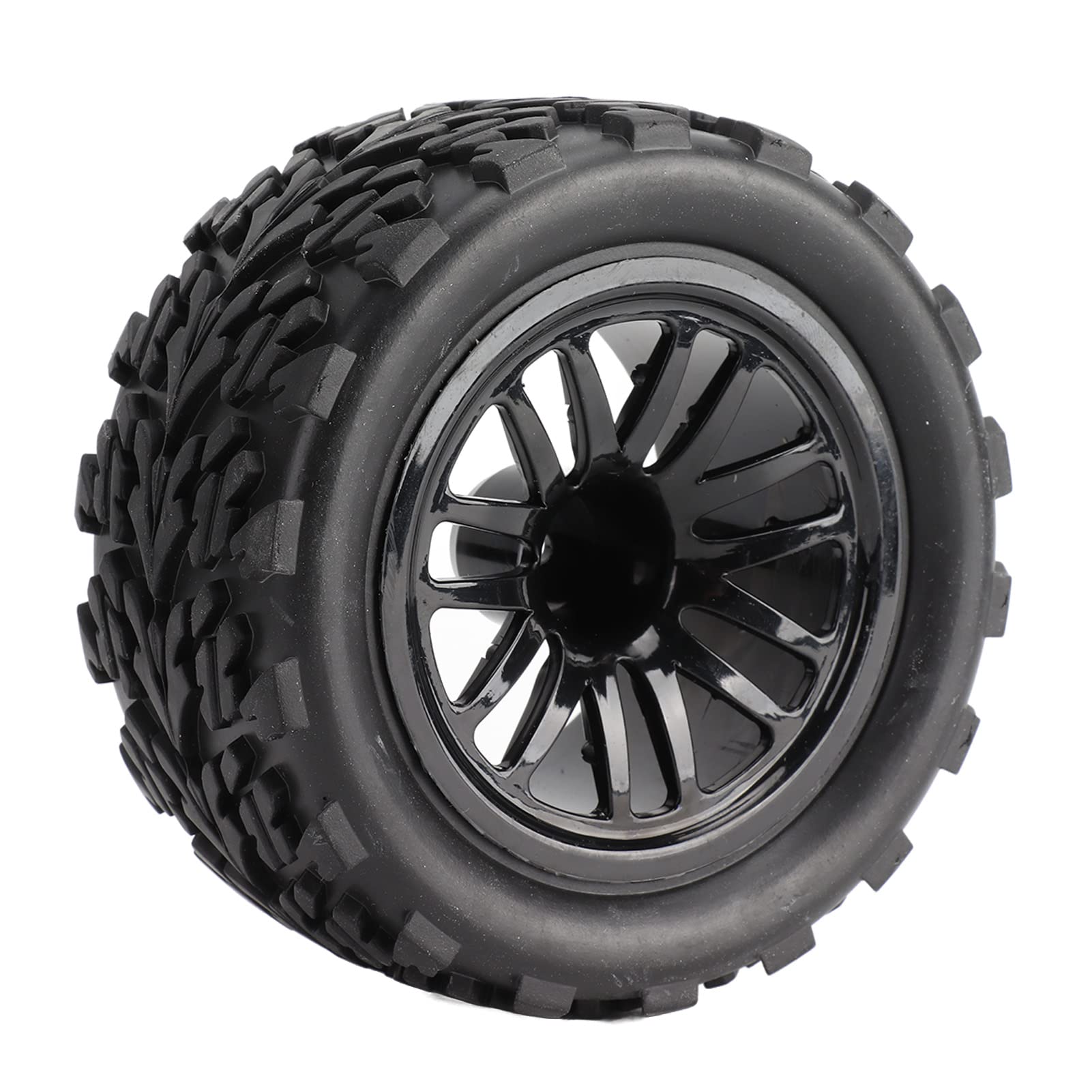 Pilipane 4PCS RC Tires 12mm Hex Off Road Short Course Truck Tires 1/10, Large Truck RC Tires and Durable RC Tires