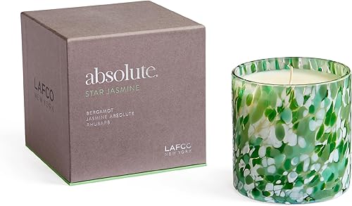 Miniatura 7 de LAFCO New York Signature Candle - Vela de azahar  15.5 oz  Tiempo de combustión de 90 horas  Reutilizable, recipiente de vidrio soplado a mano
