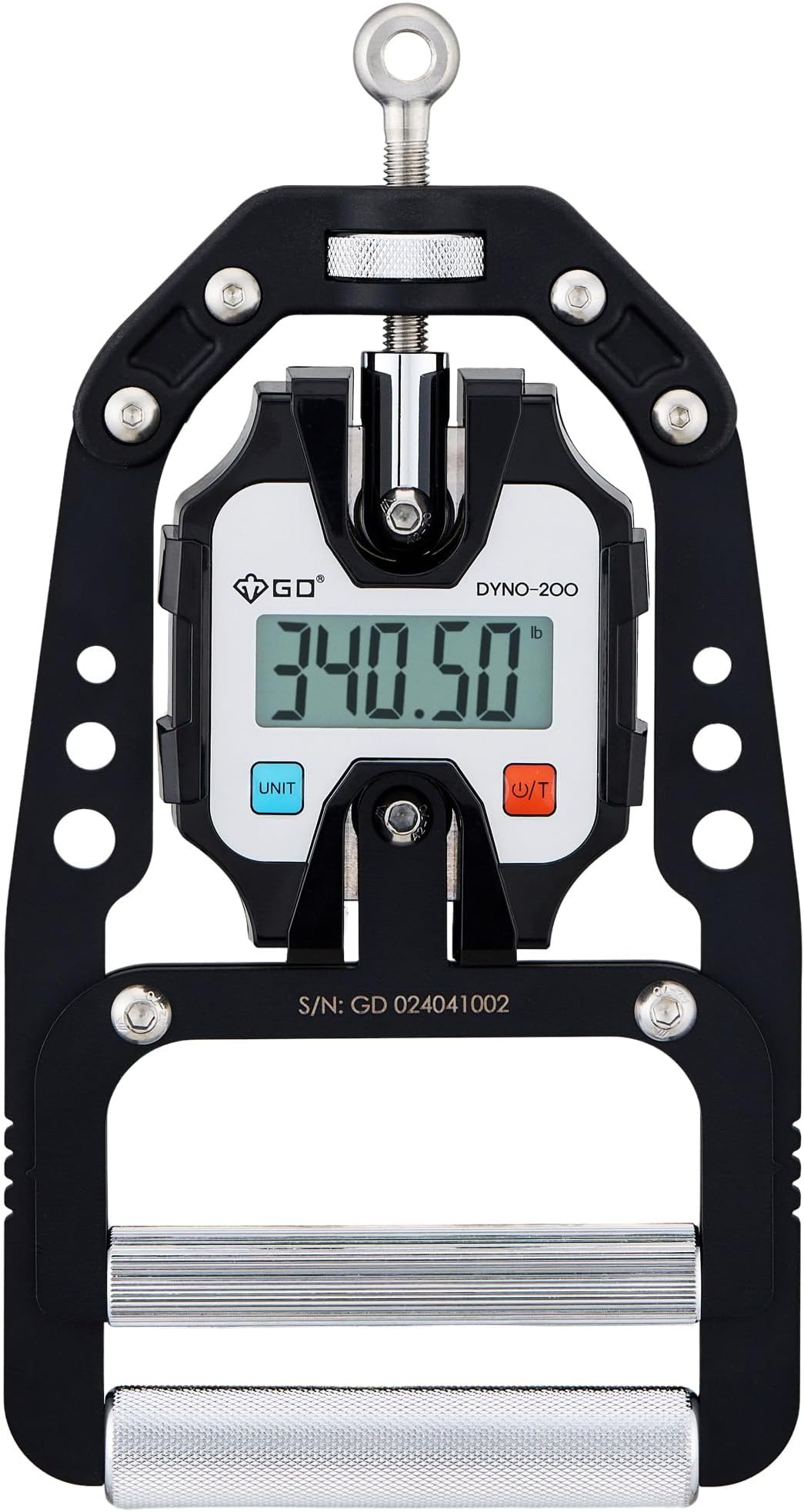 (NEW) DYNO-150 Digital Hand Dynamometer Grip Strength Measurement Electronic Hand Grip Strength Tester Grip Strengthener Hand Exerciser 330 Lbs (150 Kgs)