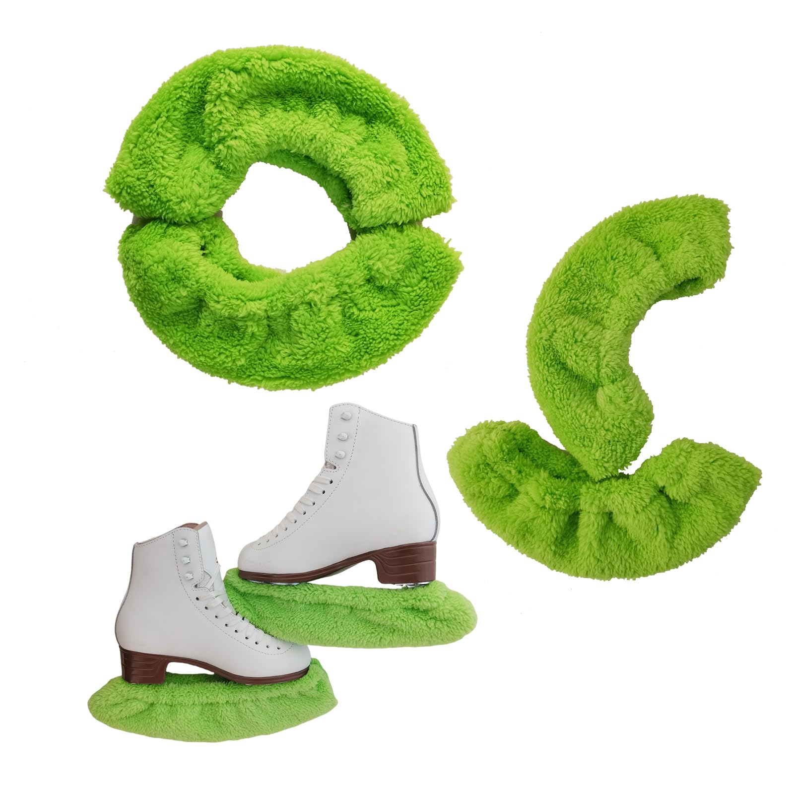 LIUHUO Skate Cover Pair of Terry Cloth Blade Cover Universal Multiple Colors