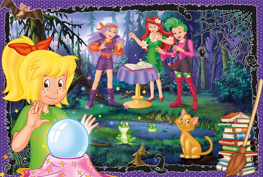 Schmidt Spiele 56398 Bibi Blocksberg Fully Bewitched Children's Puzzle 60 Pieces