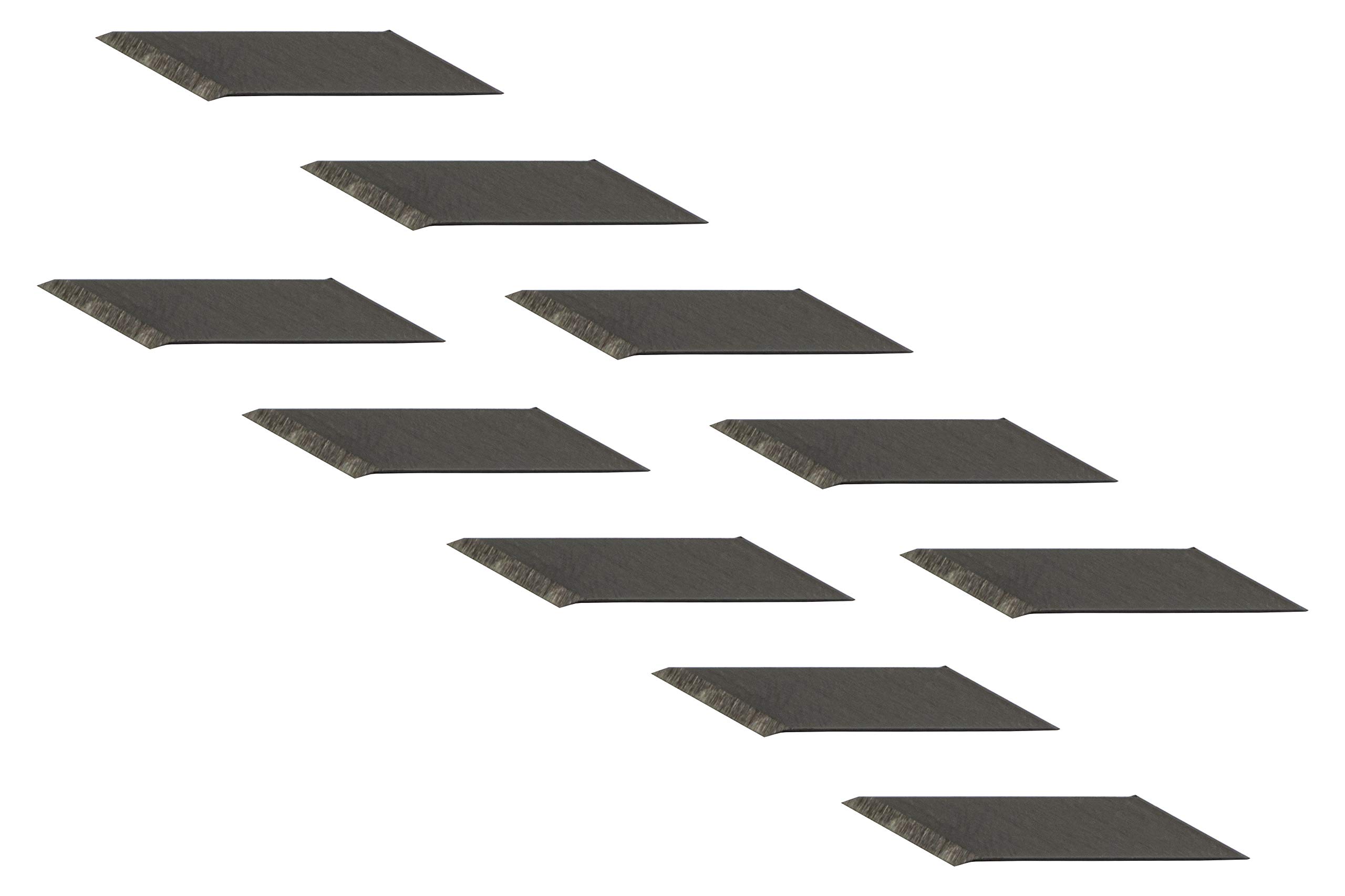 Gedotec Profi Skalpell Ersatzklingen Cutterklingen DB-48 für Cuttermesser KDS D-12 | Japanklinge extrem scharf | KDS - MADE IN JAPAN | 48 Stück - Zeichen & Bastel-Klingen für Profi & Hobbymesser