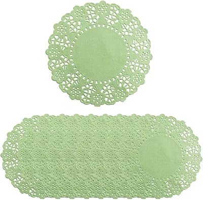 6.5" Round Paper Doilies - 30 Ct