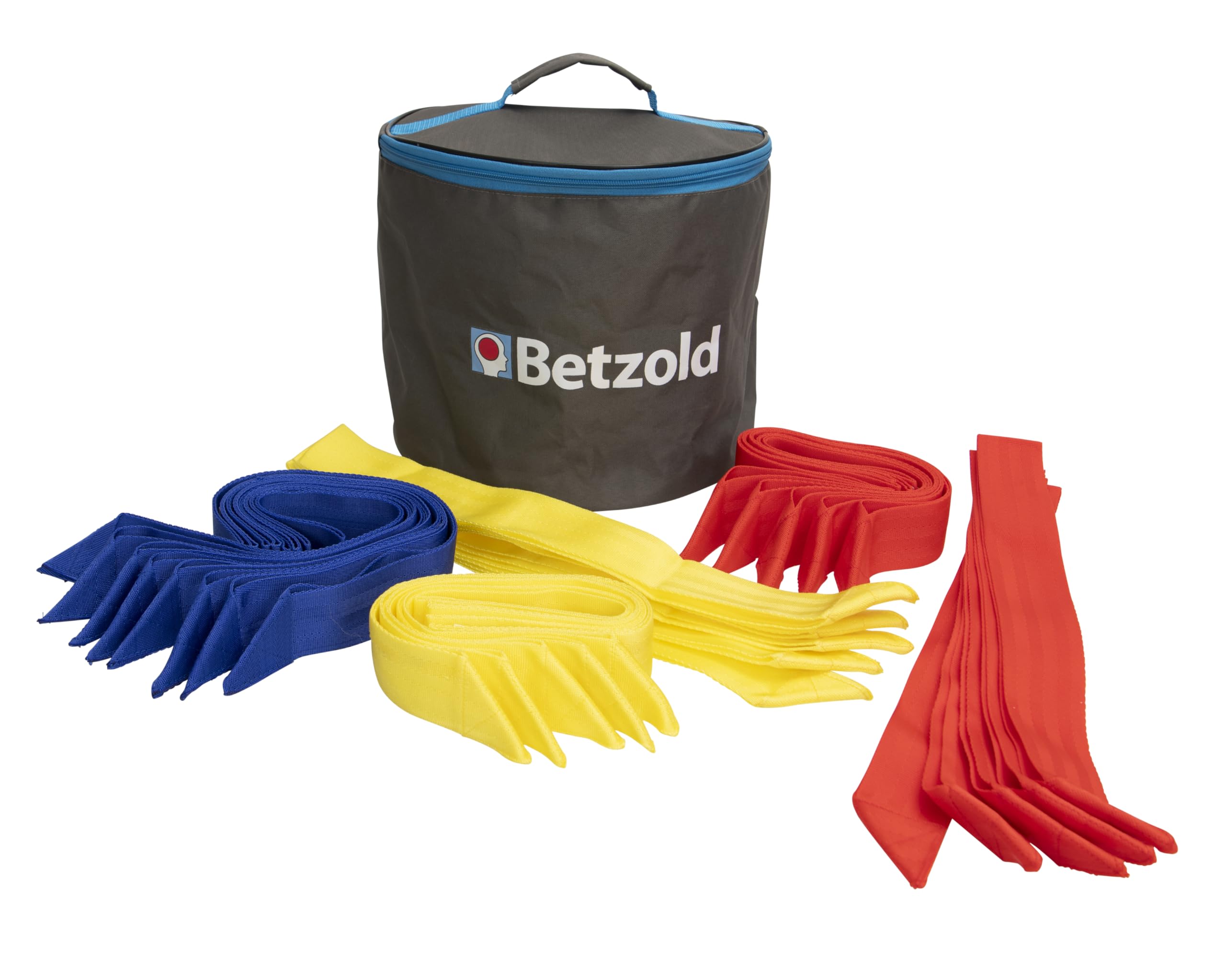 Betzold Mannschaftsbänder-Set - 30 Stück 3 Teams Team-Bänder Parteibänder Sport-Unterricht