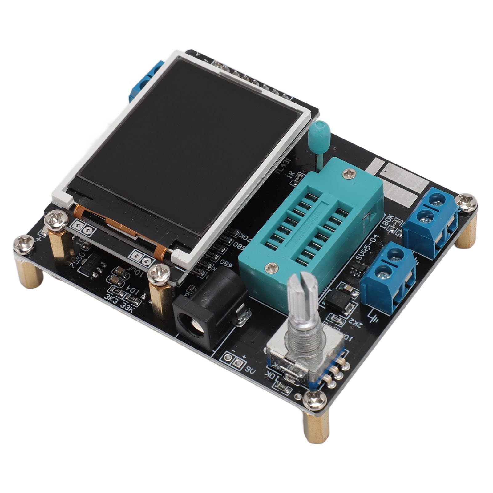 Acouto GM328 Transistor-Tester, Volt-Frequenzmessgerät, 160 X 128 Farbdisplay, 8 X 20 Zeichen, Diodeninduktivität, Kapazitätsmesser, 160 128 Farbe, 8 20 D, GM328 Transistortester, Frequenz