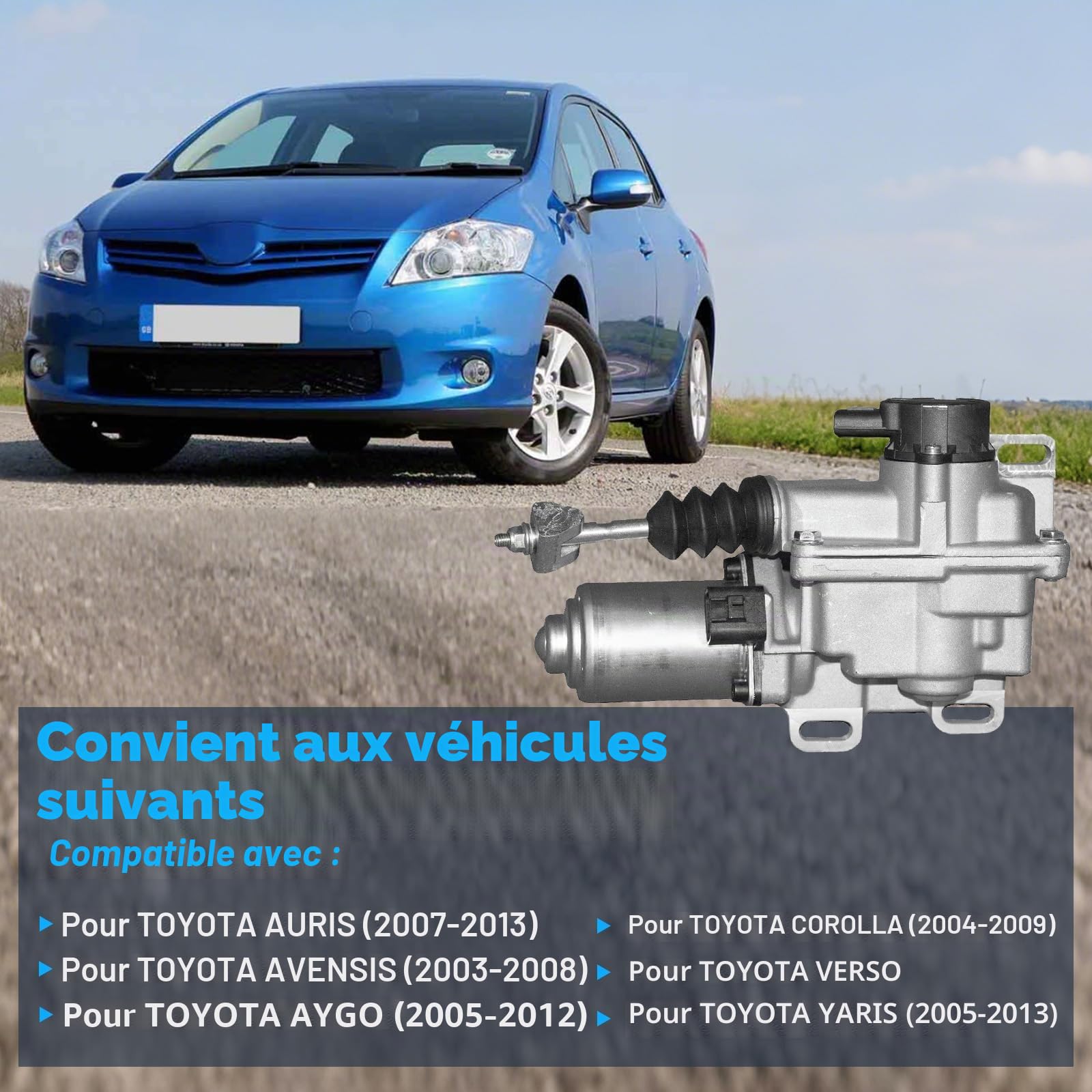 Actionneur d'embrayage avec moteur de transmission automatique de rechange pour MR2 W30 RAV4 XA20 Avensis T25 E120 E150 AR10 Yaris XP9 Auris E15 Numéro de pièce 31360-12030 31360-52020