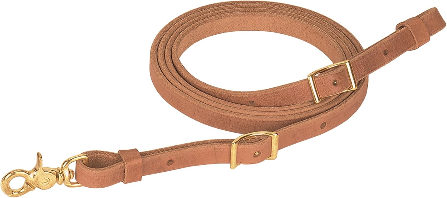 Weaver Leather Harness Leather Flat Roper Rein
