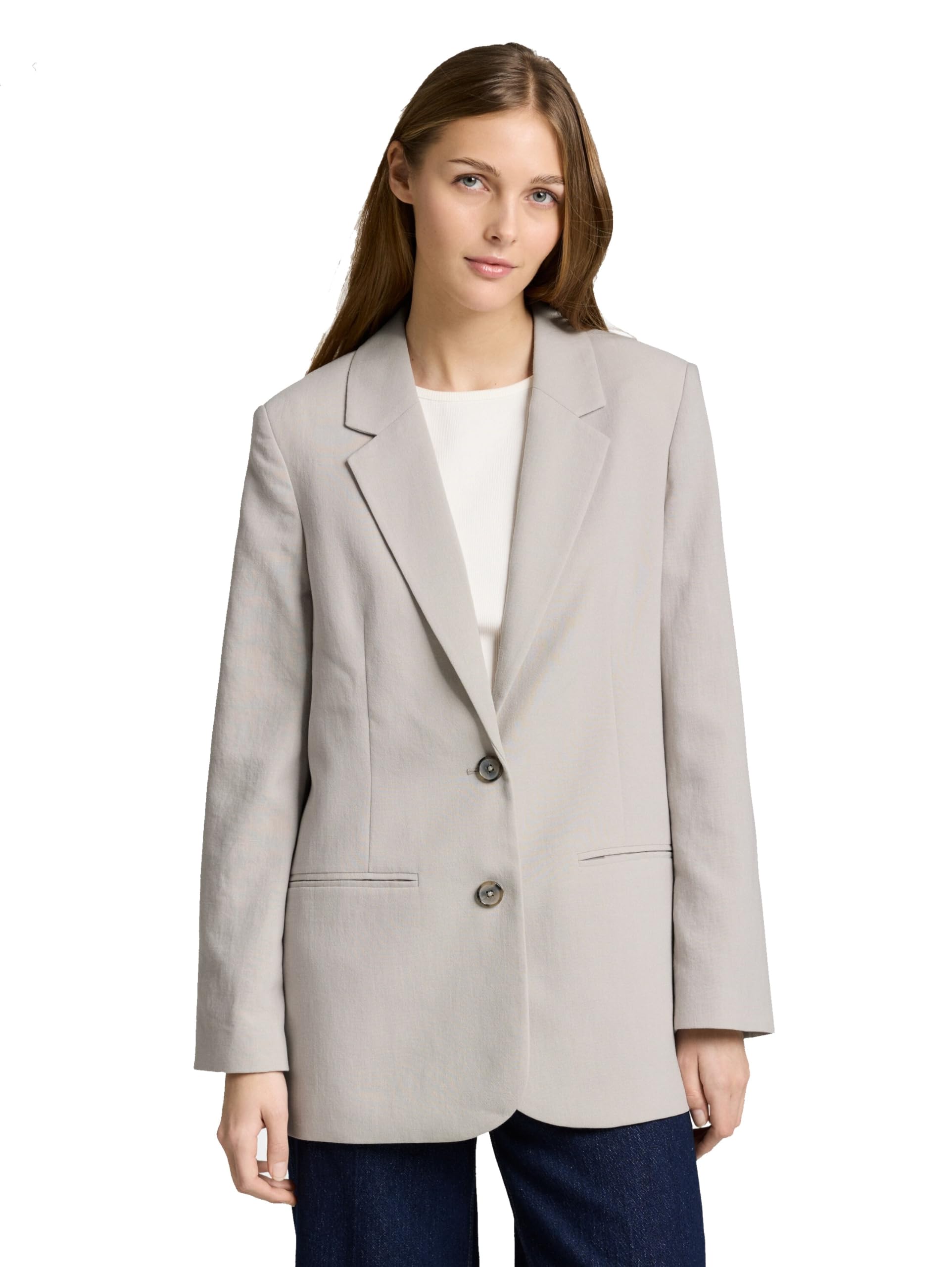 TOM TAILOR Denim Damen Regular Fit Blazer