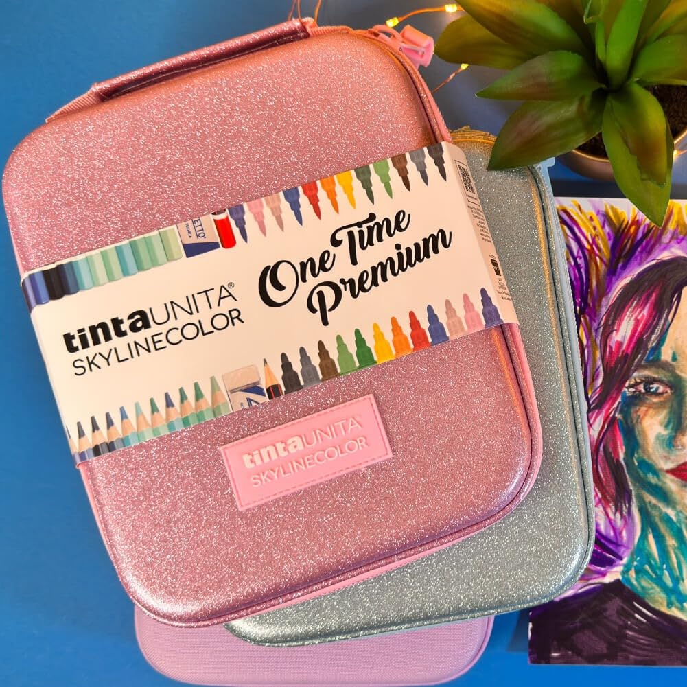 Tinta Unita Astuccio One Time Premium ROSA GLITTER