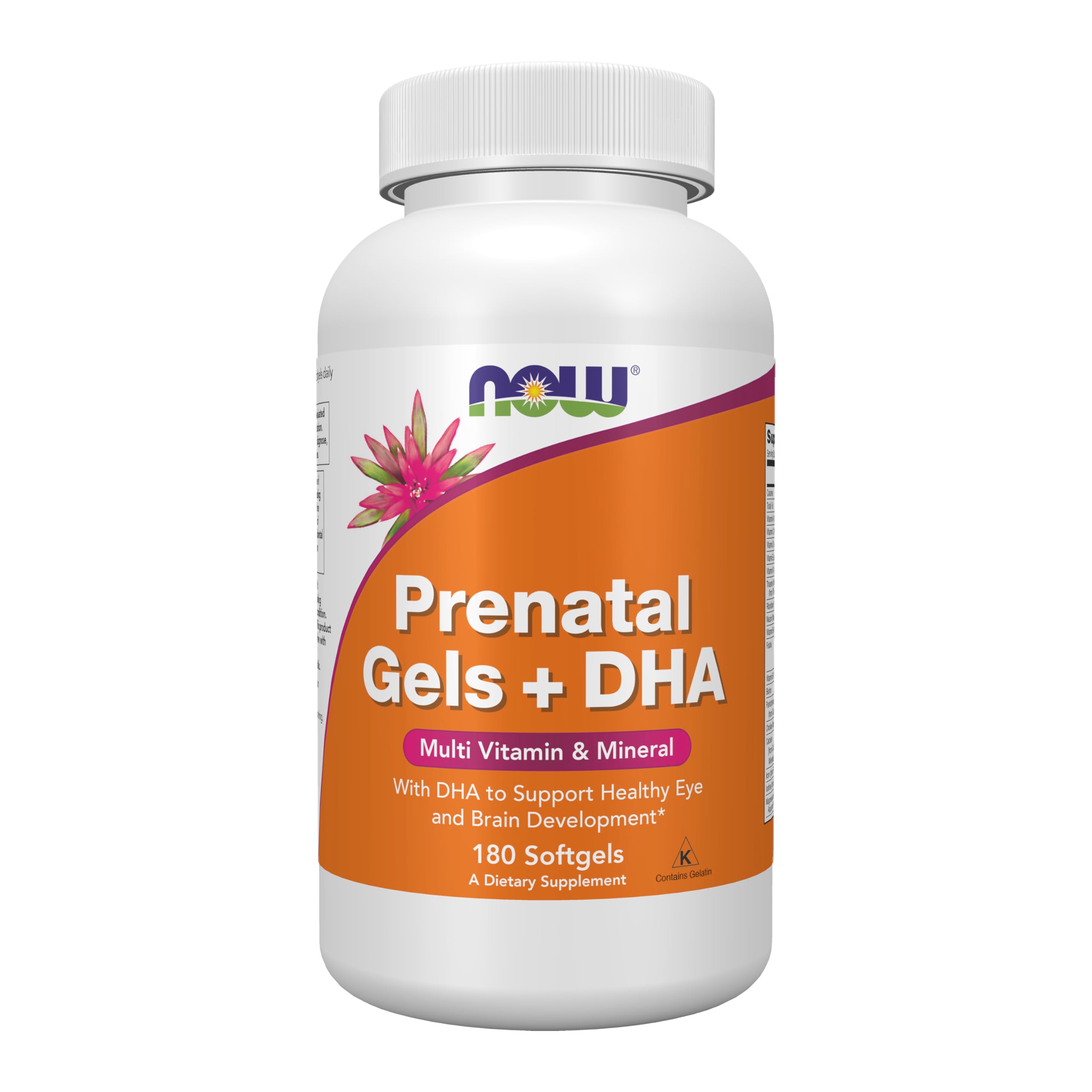 NOW Prenatal Gels plus DHA