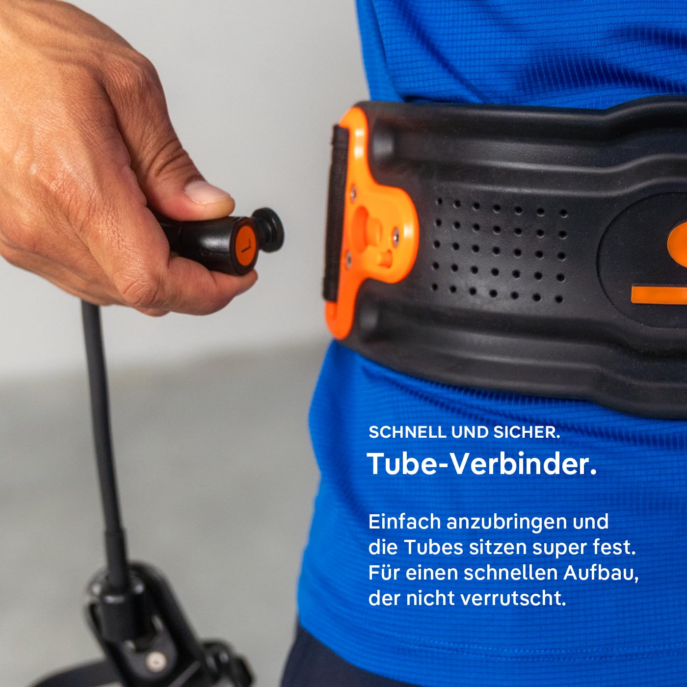 bellicon Shadowboxer Fitness Set mit ergonomischen Handgriffen & Power Tubes (2-5 kg)