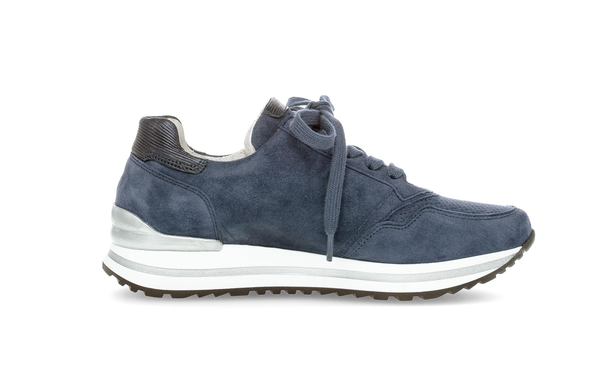 Gabor Damskie buty typu sneaker, półbuty, wymienna wkładka, wygodna szeroka szerokość (H)