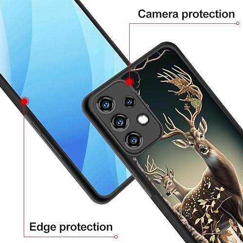 Miniatura 2 de Funda para Galaxy A32 5G, policarbonato duro+TPU suave, antideslizante, ultra fina, funda protectora a prueba de golpes para Samsung Galaxy A32 5G