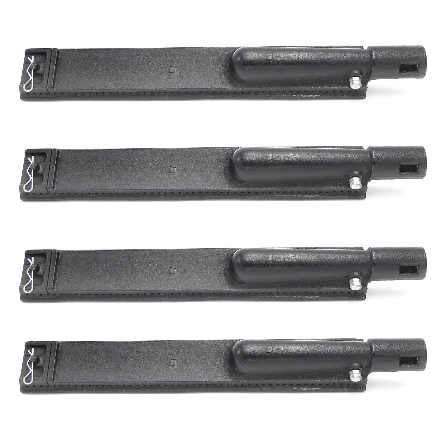 Photo 1 of Hongso 15 13/16 Inch Cast Iron Burner Tube Replacement Parts for Jennair 720-0062 720-0062-LP 720-0165 720-0164 720-0141, Nexgrill 720-0165 720-0138, Charbroil Gas Grill Models