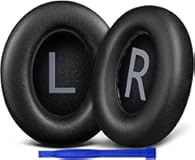 Protein Leather Replacement Earpads for Bose 700 (NC700) Wireless Headphones, Ear Pads Cushions with Softer Protein Leather, High-Density Noise Cancelling Foam, Added Thickness - Black