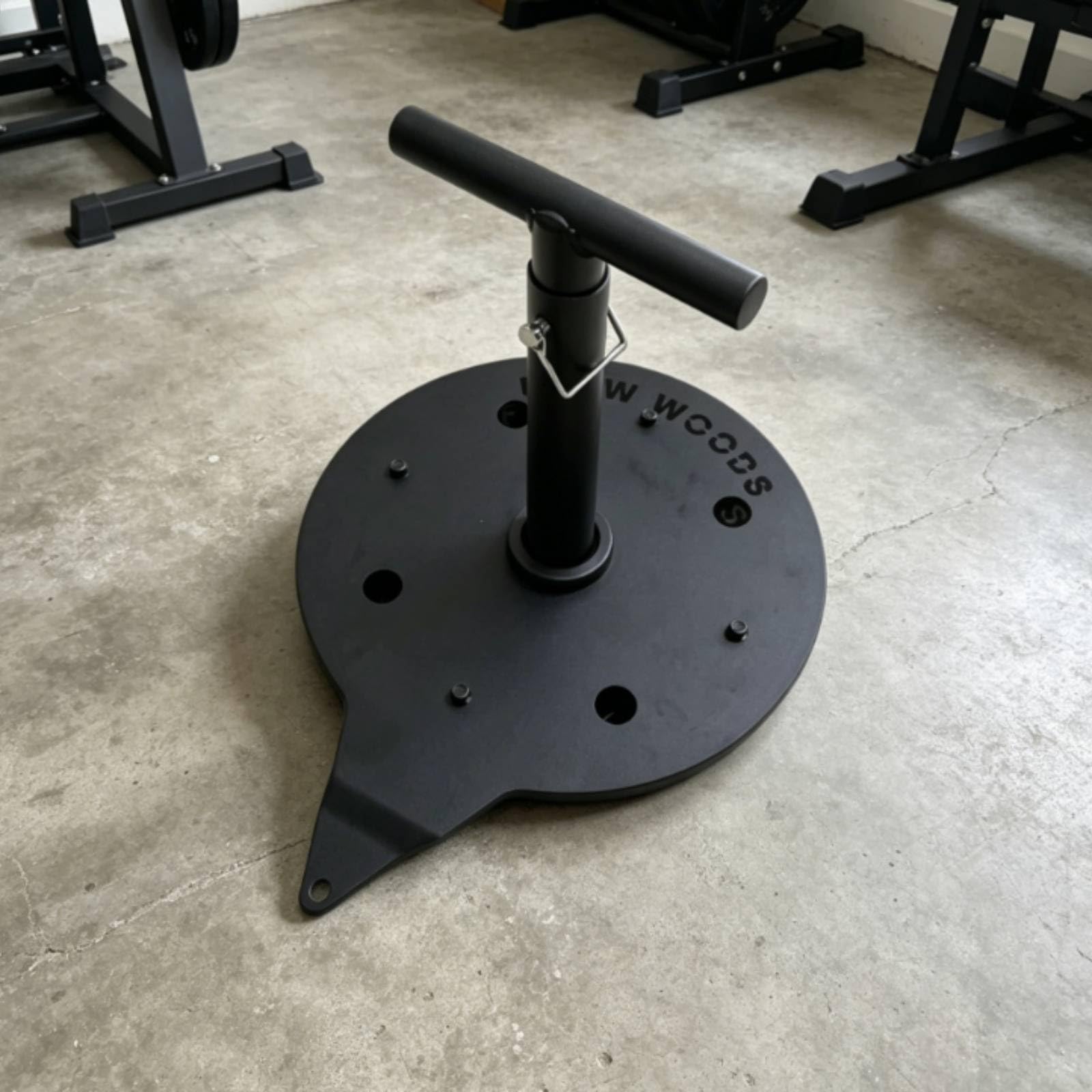Slitta Regolabile con Perno Nero Antiriflesso Attrezzatura Sportiva Costruzione Industriale Strumento Sportivo