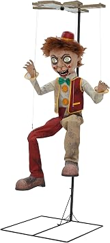 Spirit Halloween 7 Ft 7 In Bobby Strings Animatronic, Multicolor