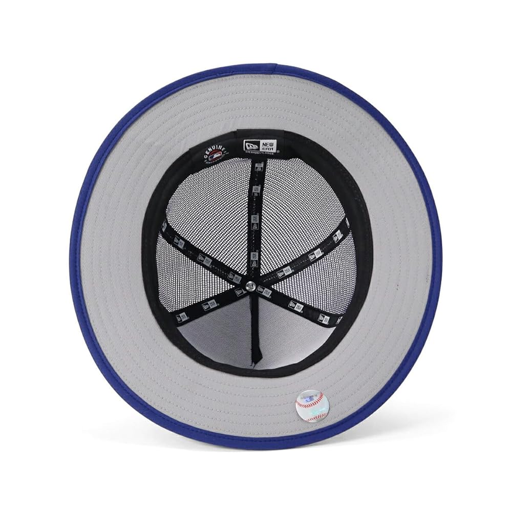 Amazon | [ニューエラ] メッシュバケットハット MLB LAダーク