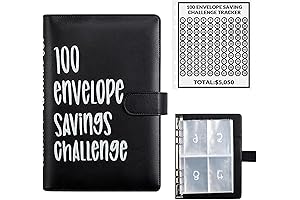 100 Envelopes Money Saving Challenge: Save $5,050 with Fun and Easy Budget Binder