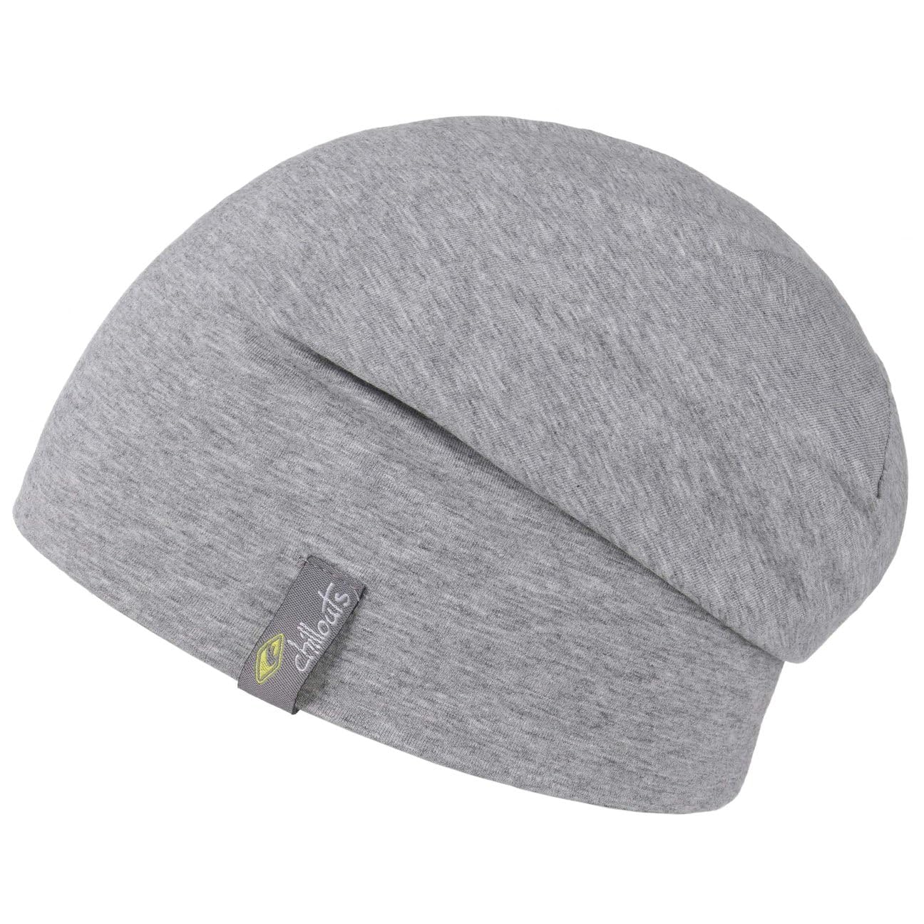 CHILLOUTS Acapulco Oversize Beanie hat Pull on (One Size - Light Grey)