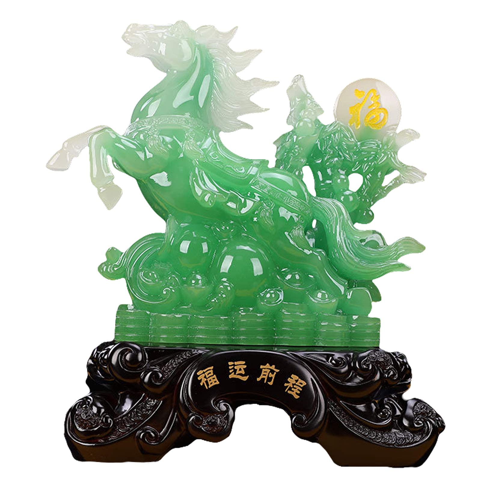 Statue de cheval Feng Shui cadeau de collection idéal pour la chance