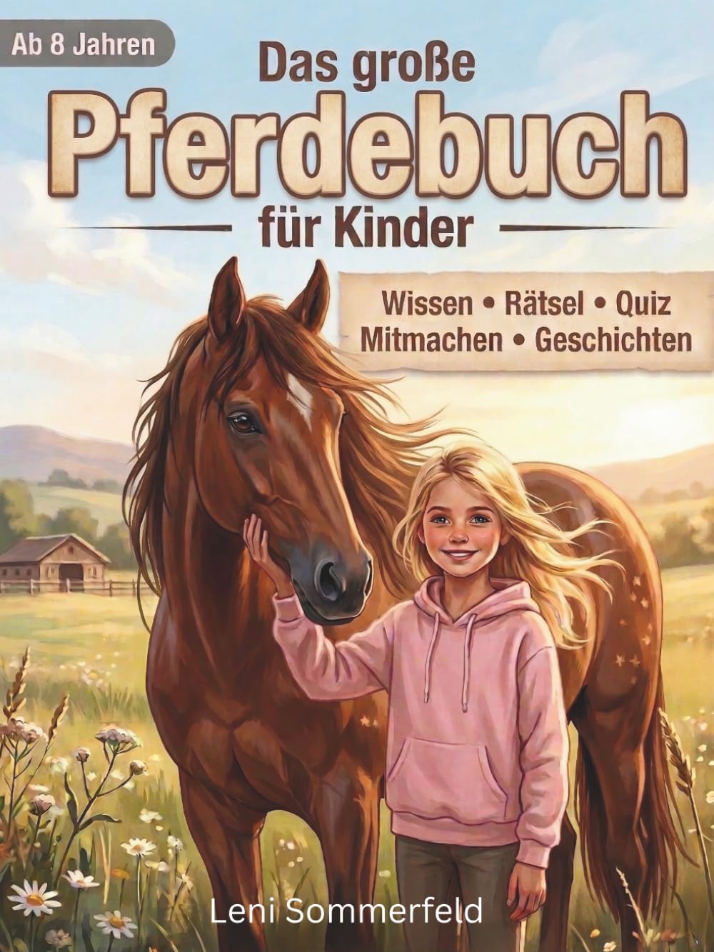 Das große Pferdebuch für Mädchen: Wissen, Rätsel, Quiz & Mitmachseiten rund ums Pferd – für Kinder ab 8 Jahren