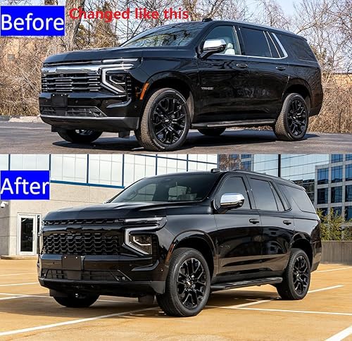 Miniatura 7 de Emblema Suburban OEM 2021 Letras 3D Compatible con Suburban 84910061 2019-2025 Negro Brillante