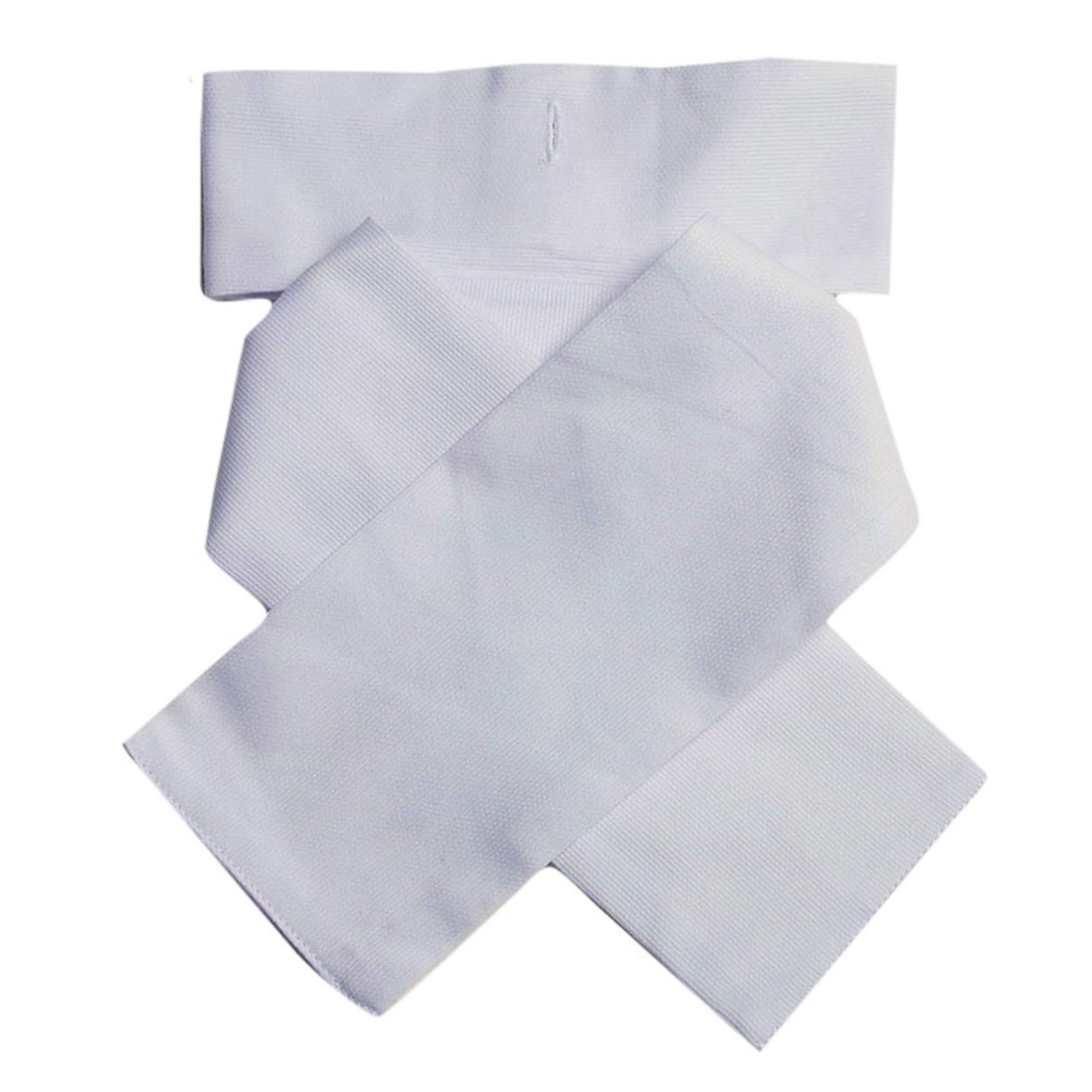 Dublin Ready Tied Stock - White Medium